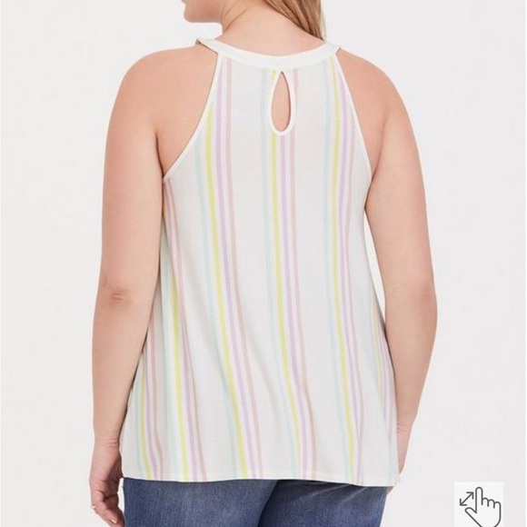 Torrid Super Soft High Neck Tank - Picture 3 of 4